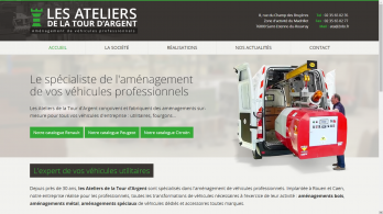 Atelier de la tour d'argent Site vitrine, actualités, réalisation