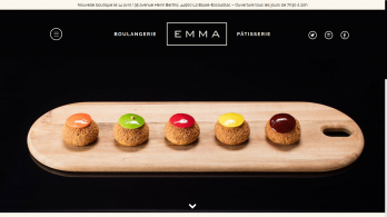 Emma pâtisserie Site vitrine